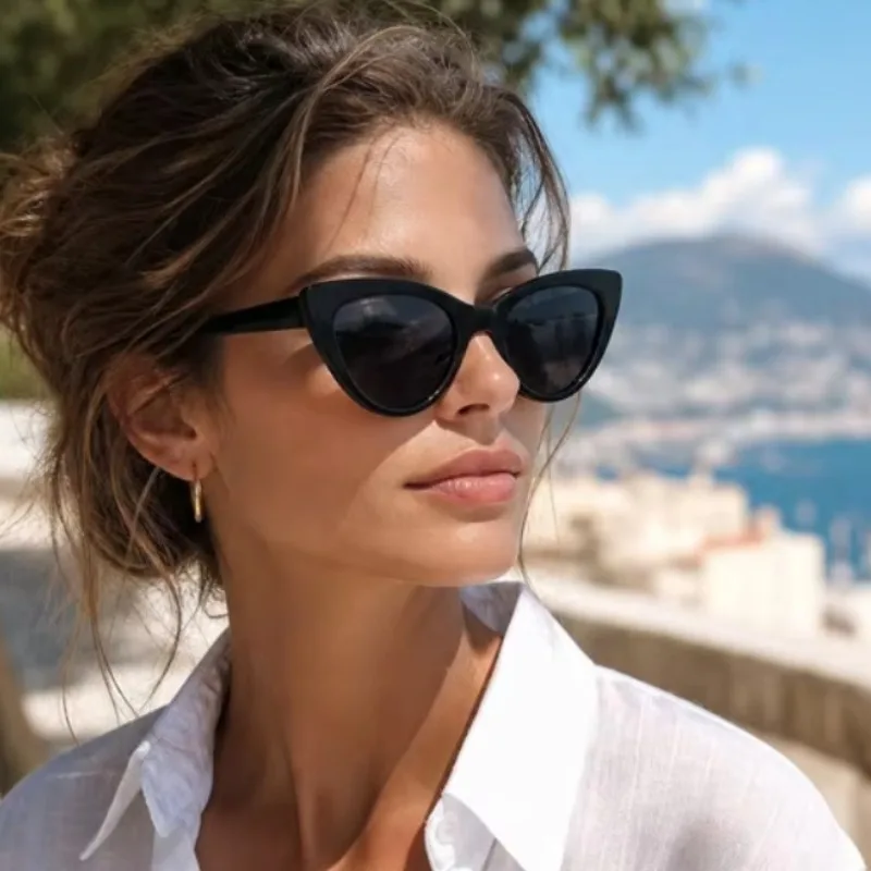Sunglasses Uv400 - Retro Sexy Cat Eye Style Sunglasses
