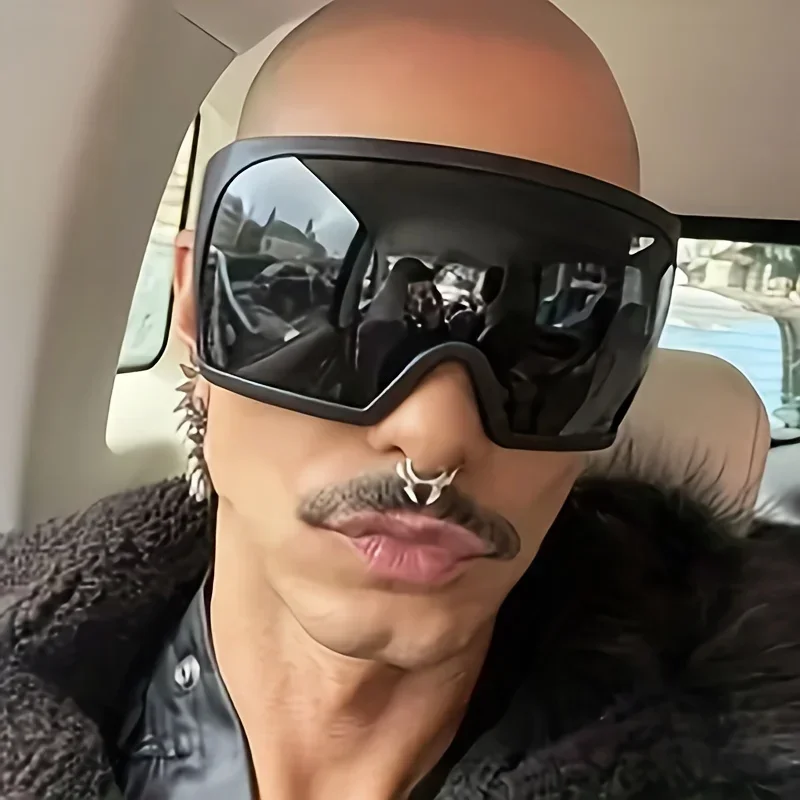 New Oversized Sunglasses Men W - Sunglasses Uv400 ulasan dan harga