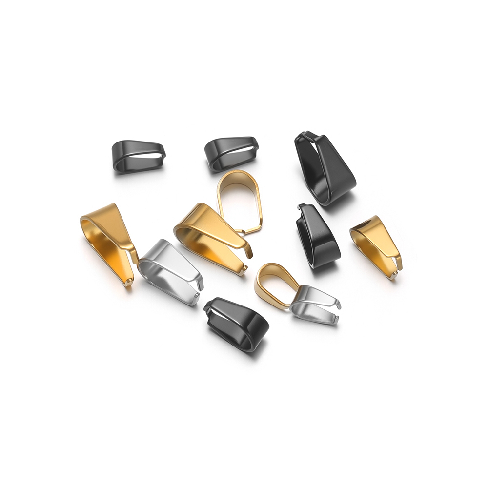 50pcs Stainless Steel Black/Go - Gold Plated Jewelry ulasan dan harga