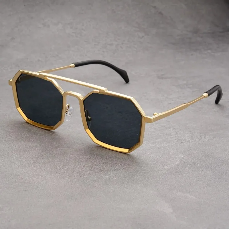 New Double Beam Metal Eyeglass - Sunglasses Uv400 ulasan dan harga