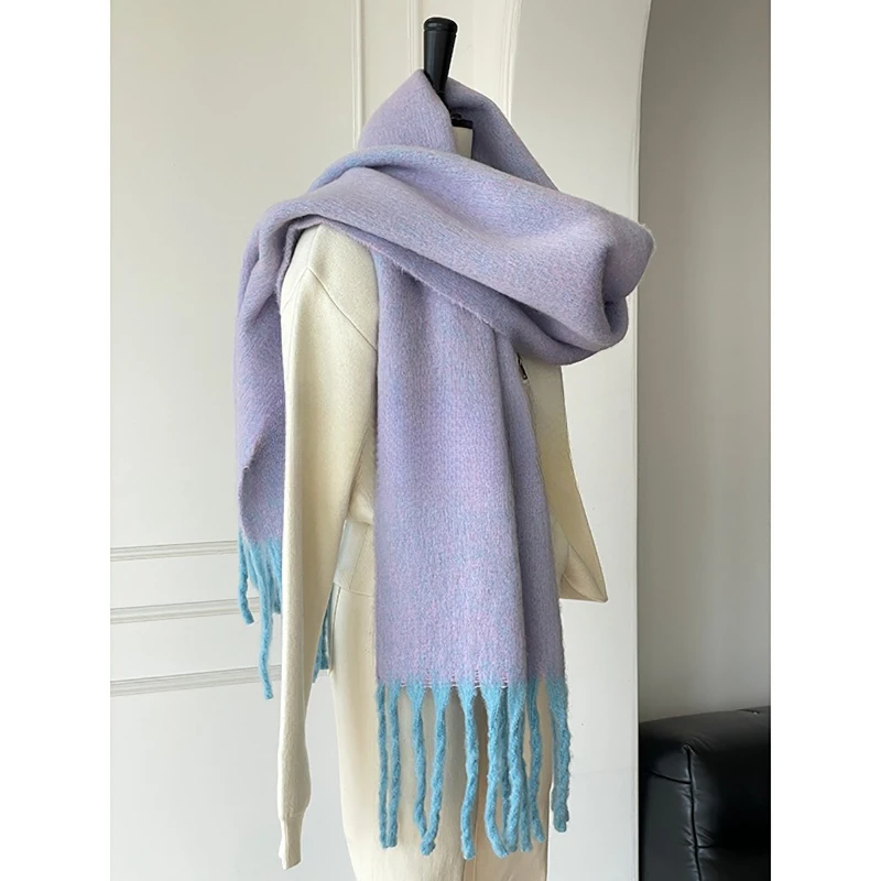 New Fashion Mohair Scarf Women - Cashmere Scarf ulasan dan harga