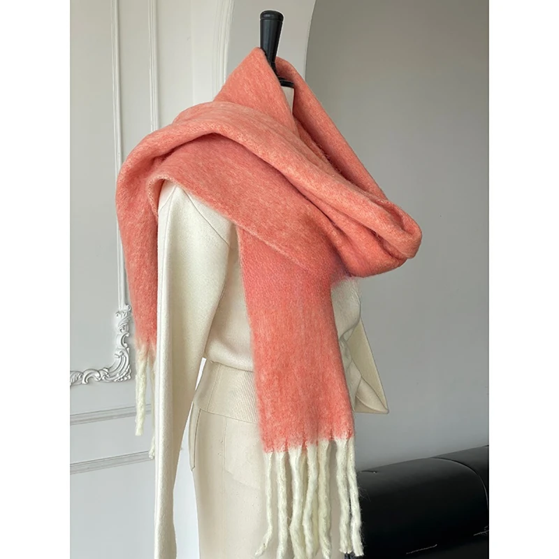 New Fashion Mohair Scarf Women - Cashmere Scarf ulasan dan harga
