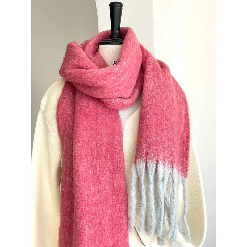 New Fashion Mohair Scarf Women - Cashmere Scarf ulasan dan harga