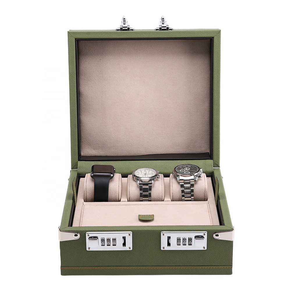 Watch Trunk Manufacturer Premi - Leather Briefcase ulasan dan harga