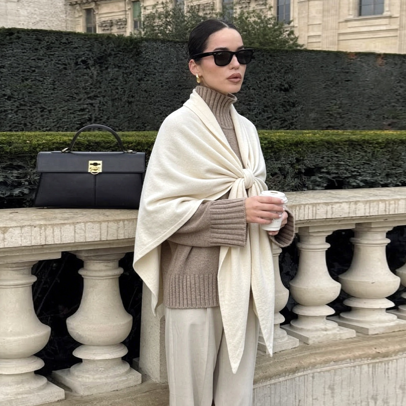 Fashion Wool Cashmere Triangle - Cashmere Scarf ulasan dan harga