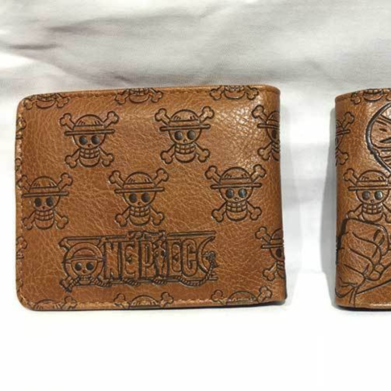 Anime One Piece Luffy Pirate S - Leather Wallet Men ulasan dan harga