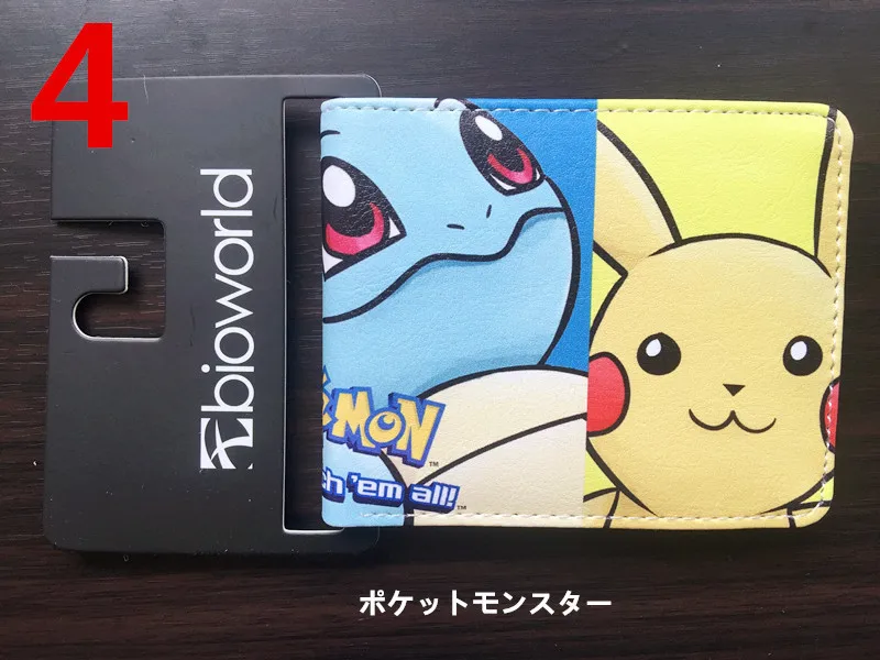 Hot Kawaii Pikachus Series Wal - Leather Wallet Men ulasan dan harga
