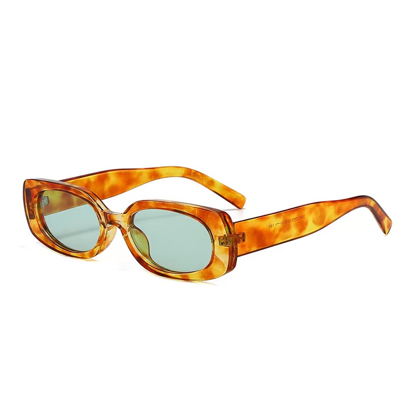1pcs Light Luxury Rectangle Su - Sunglasses Uv400 ulasan dan harga