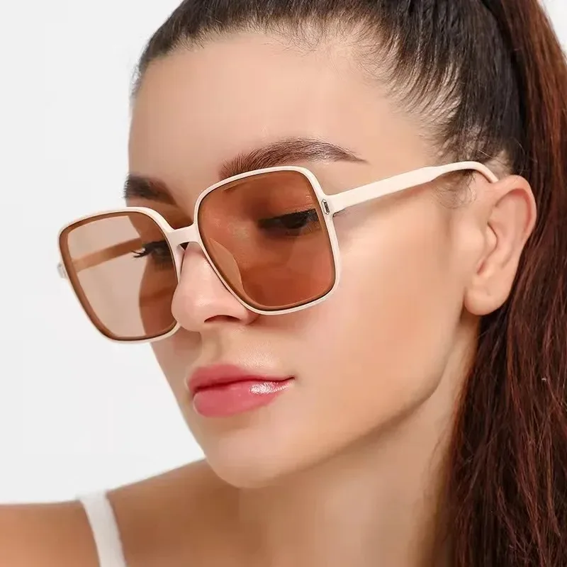 Vintage Oversized Square Sungl - Designer Sunglasses ulasan dan harga