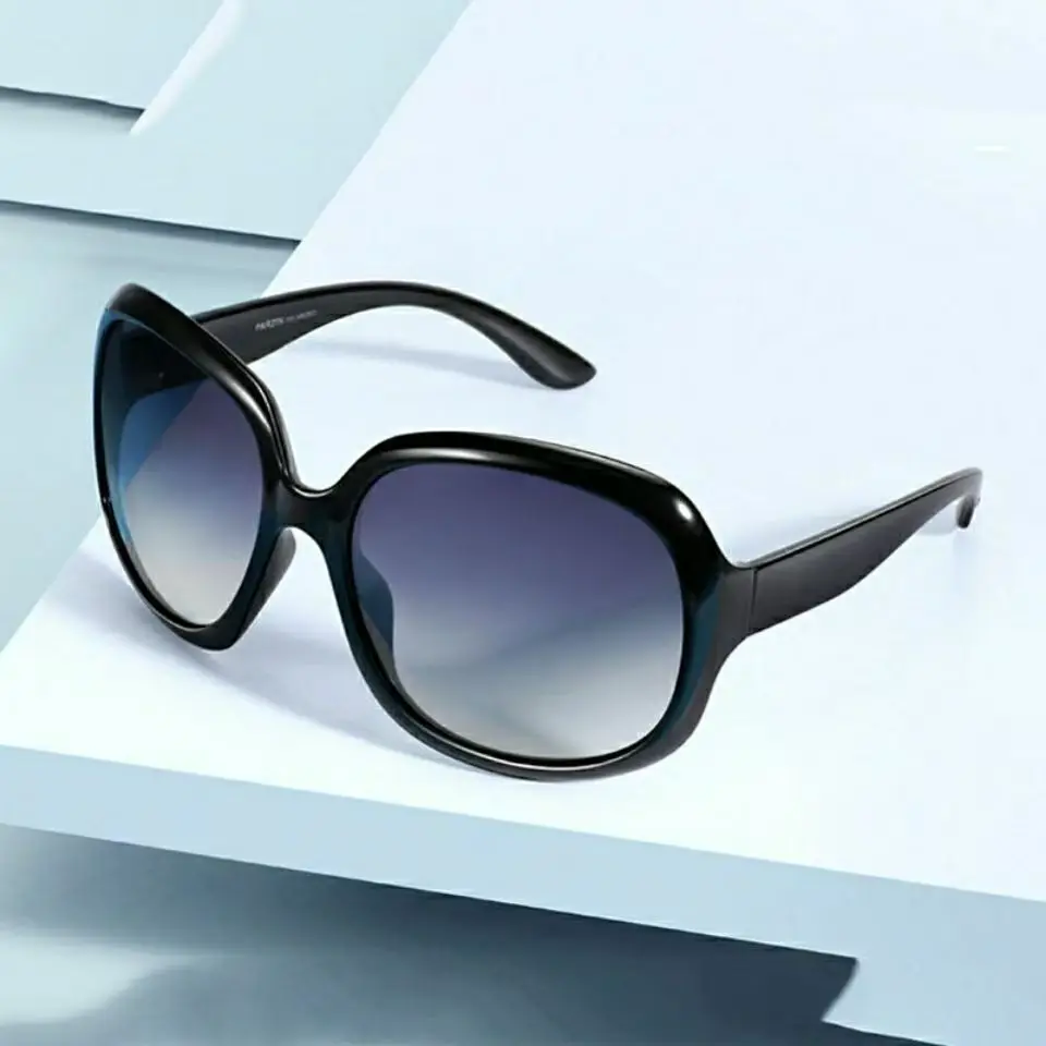 New Large Frame Circular Shape - Sunglasses Uv400 ulasan dan harga