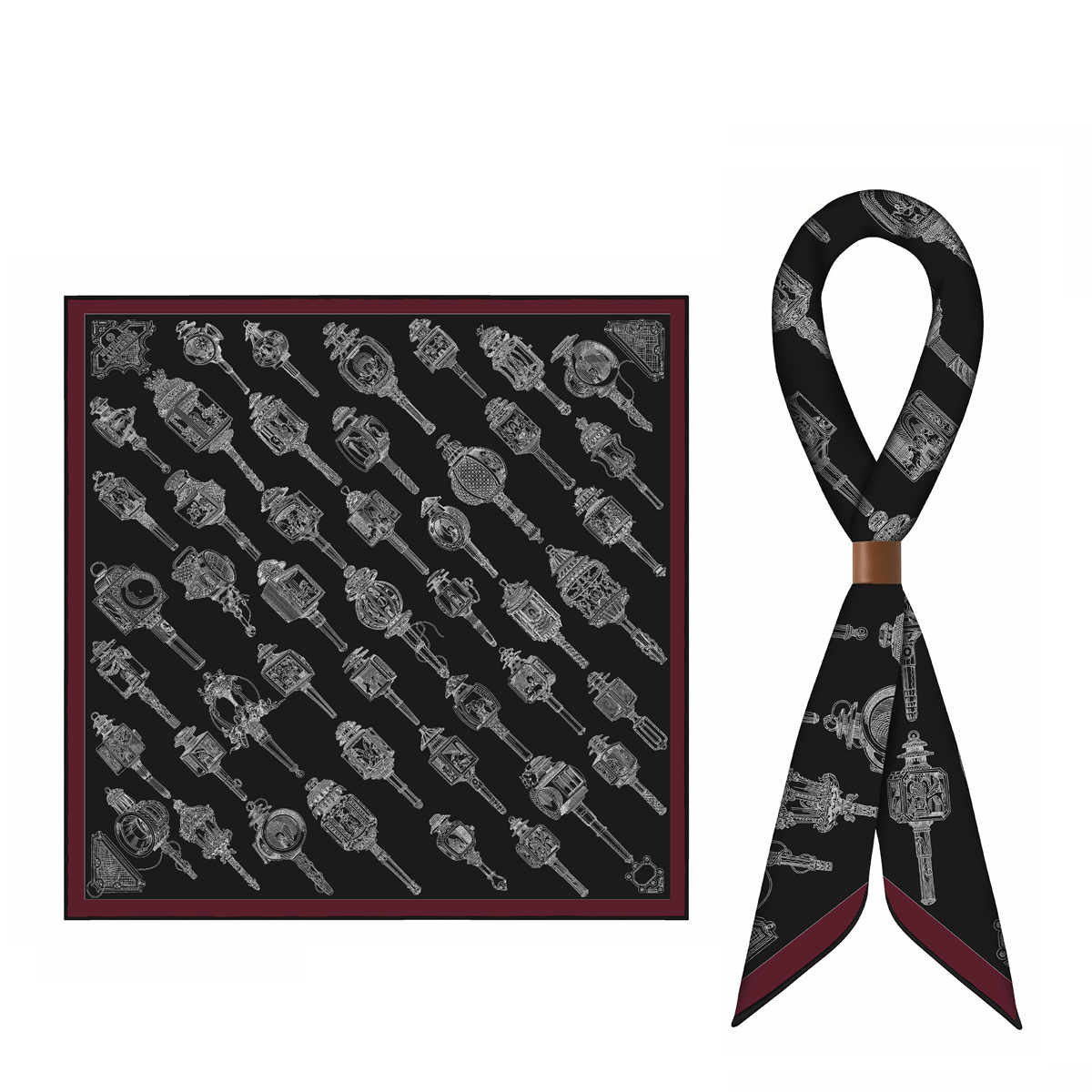 Black Luxury Designers Silk Ca - Cashmere Scarf ulasan dan harga