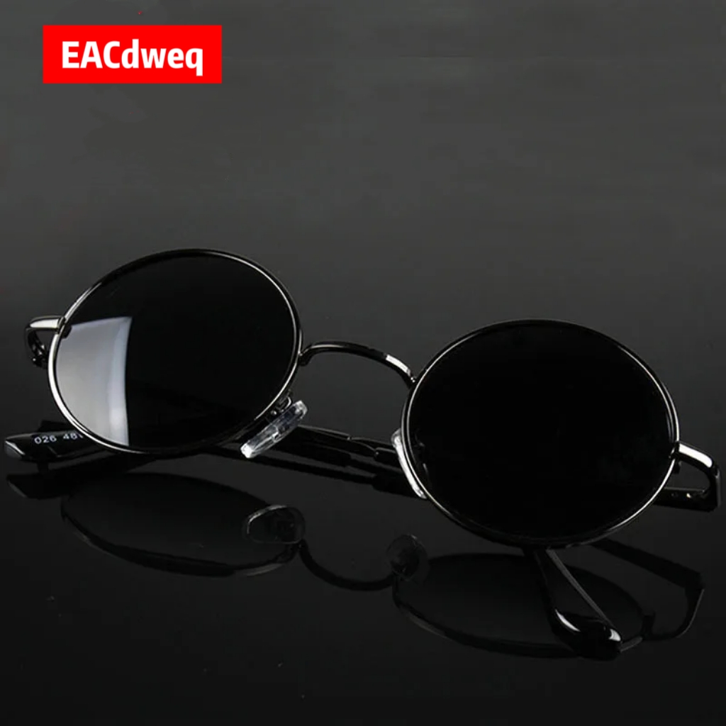 Retro Vintage Round Sunglasses - Sunglasses Uv400 ulasan dan harga